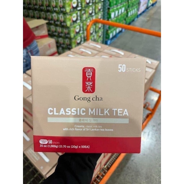 Gongcha Milk Tea Box Of 50 Packs Shopee Singapore