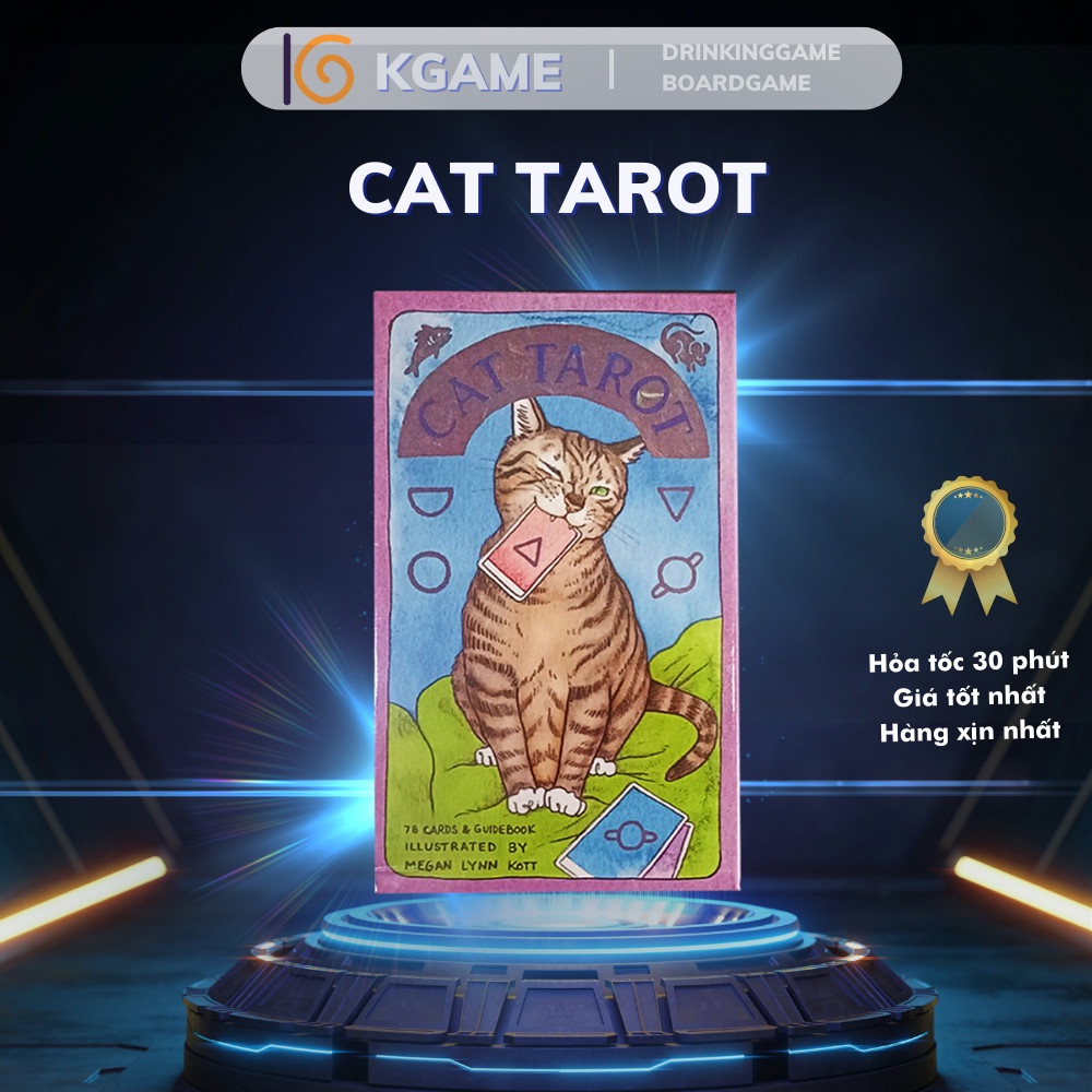 [Arot] 78card Cat Tarot Deck (Cat Tarot) Shopee Singapore