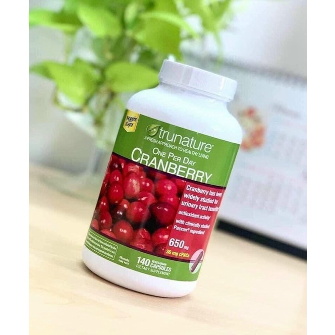 OXY 11 / 2023 Runature CRANBERRY 650mg Box Of 140 Oral Tablets To