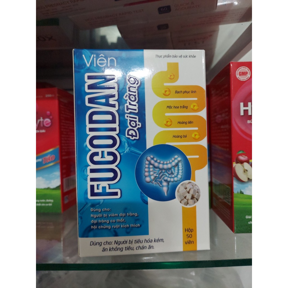 Colon Fucoidan Tablets - Supports the reduction of spastic colitis and ...