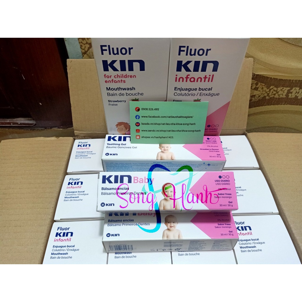 [Bun Selling] Kin Baby Gel Reduces Swelling Of Gums When Teething For