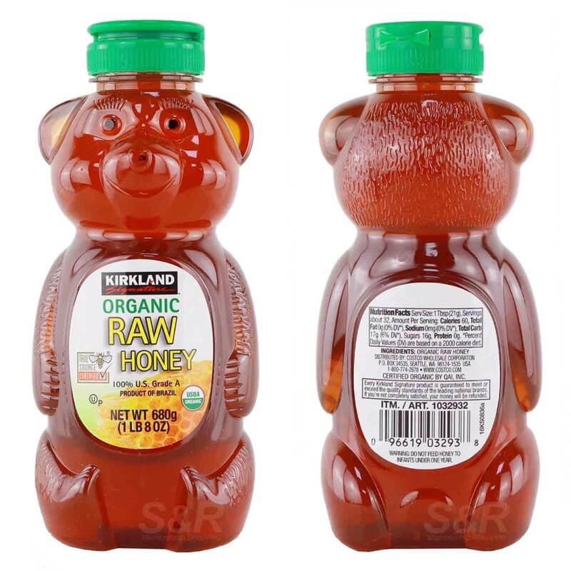 Kirkland Signature Organic Raw Honey Imported from USA 680g Shopee