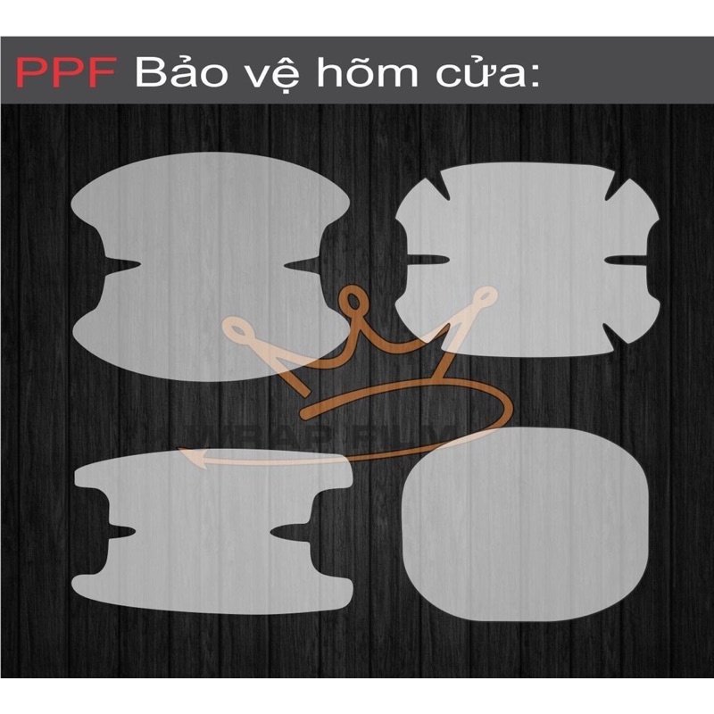 PPF TPU models to protect car door cavities (Set of 4 door cavity ...