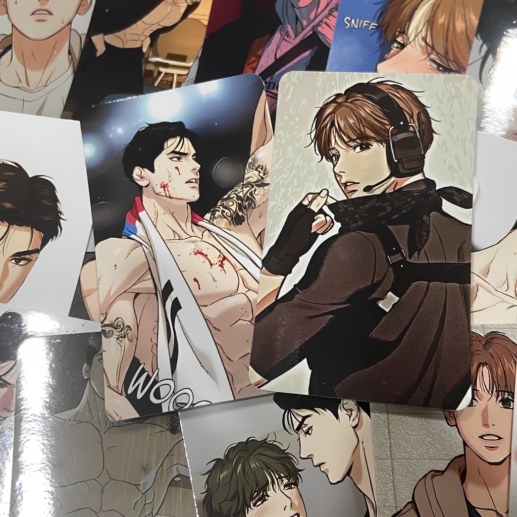 Set Of 10 Card Bo Corner Manhwa Jinx - Luck | Shopee Singapore