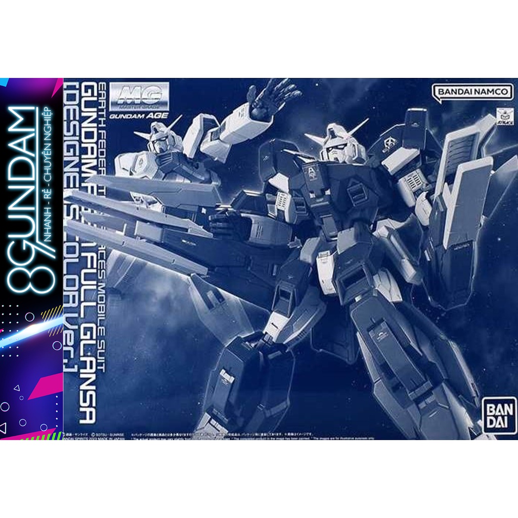 Assembled Gundam Model Mg Age-1 Full Glansa [designers Color Ver 