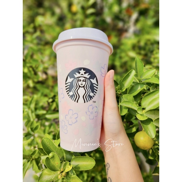 Starbucks Japan] Starbucks Reusable Cup Drink Sakura 2023 16Oz (473ml) |  Shopee Singapore