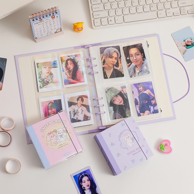 Album Shell Cover A8 Photo Storage Book Binder Card Collection Hard ...