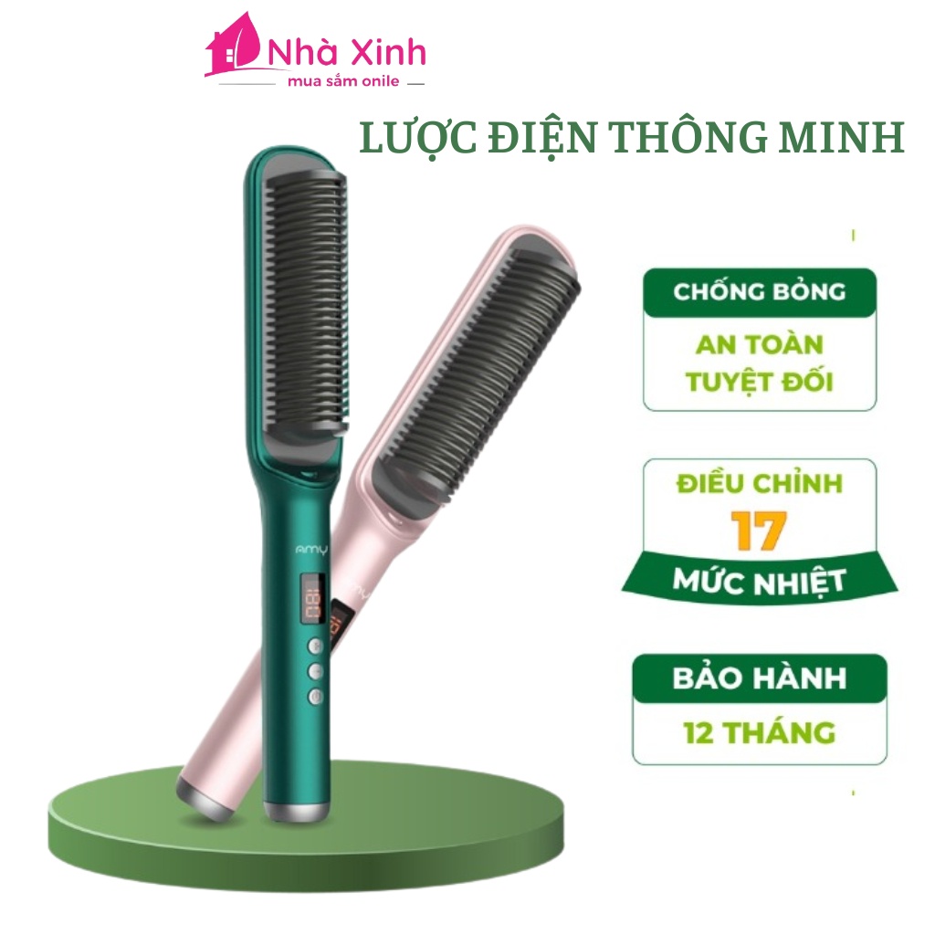 3 In 1 Premium Hair Comb, Curling Hair Comb Integrated Multiple