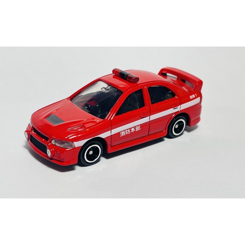 Hobby Store Tomica Mitsubishi Lancer Evolution IV Fire Police model car ...