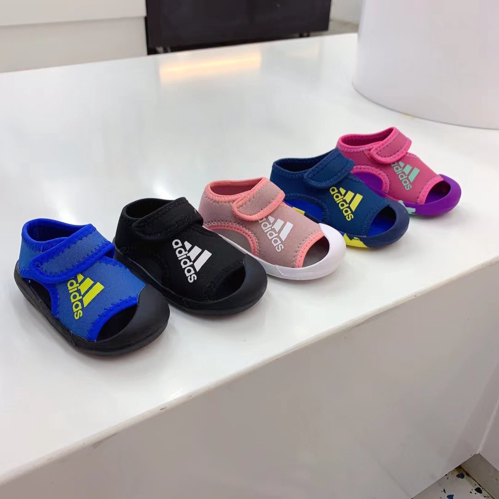 Adidas on sale baby slippers