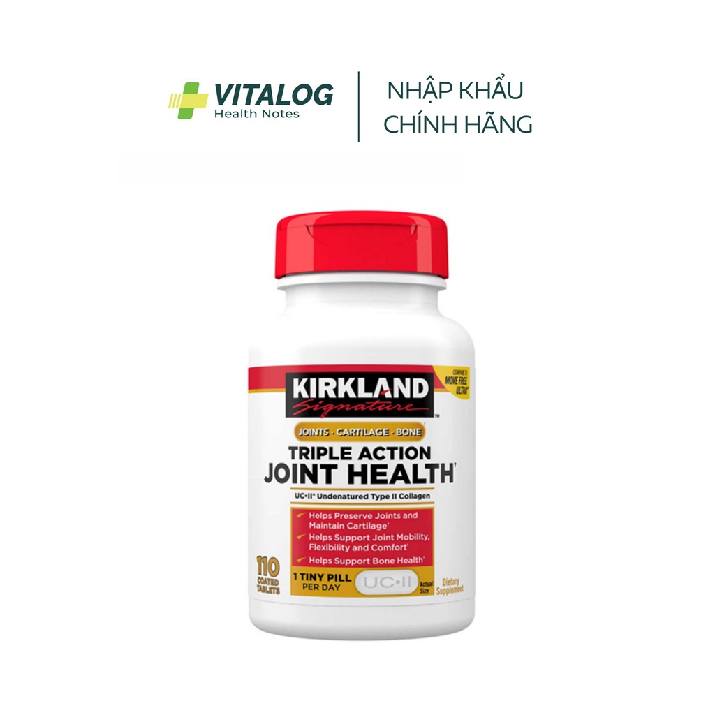 Kirkland Triple Action Joint Health 110 Us Tablets Shopee Singapore