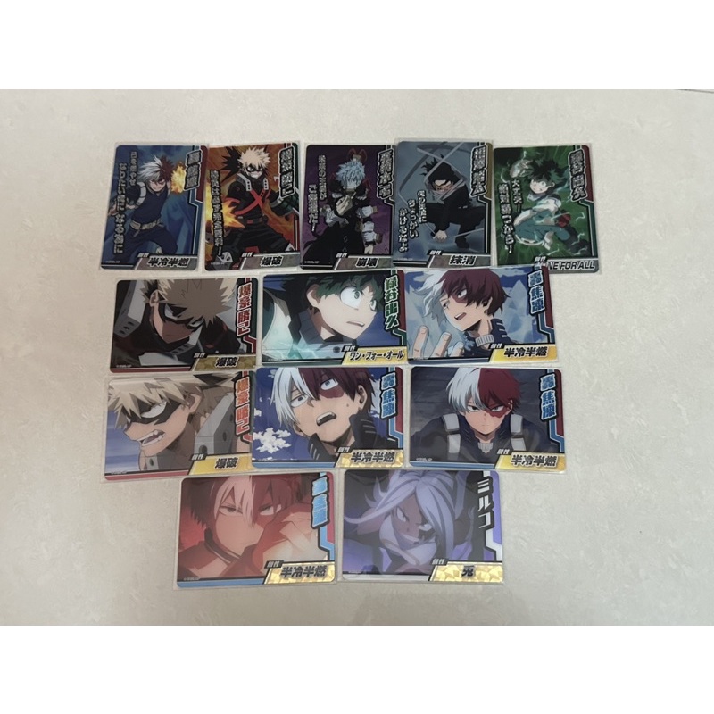 Metal card dignity manga anime my hero academia mha superhero academy ...