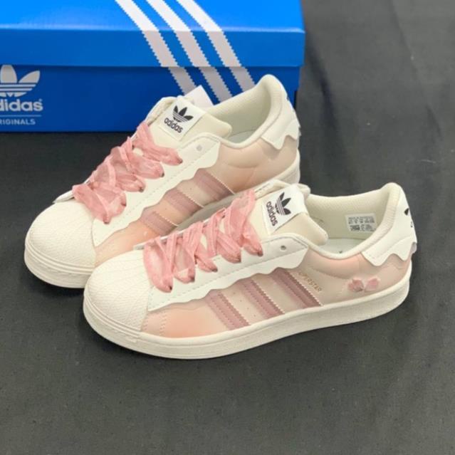 light pink superstar womens