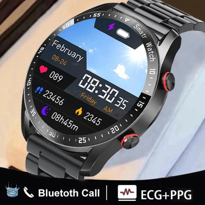 HW20 Smart Watch Bluetooth Call SmartWatch Ecg+ppg Business Stainless