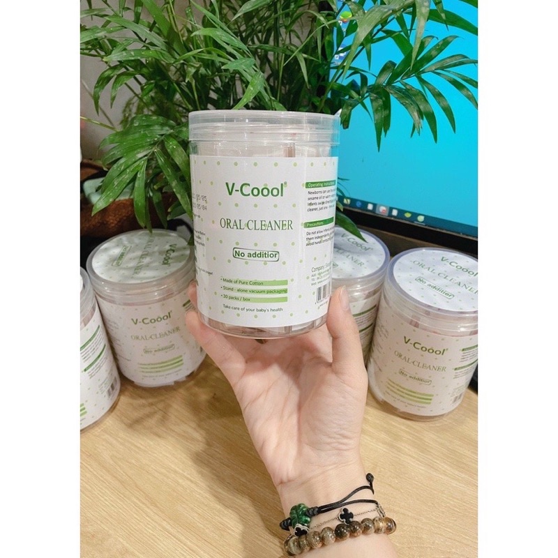 [New Model] Box Of 30 Vcool Tongue Drop Sticks For Baby Oral Hygiene ...