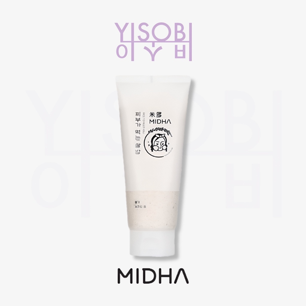 [MIDHA] Rice Bran Scrub Foam 150ml Shopee Singapore