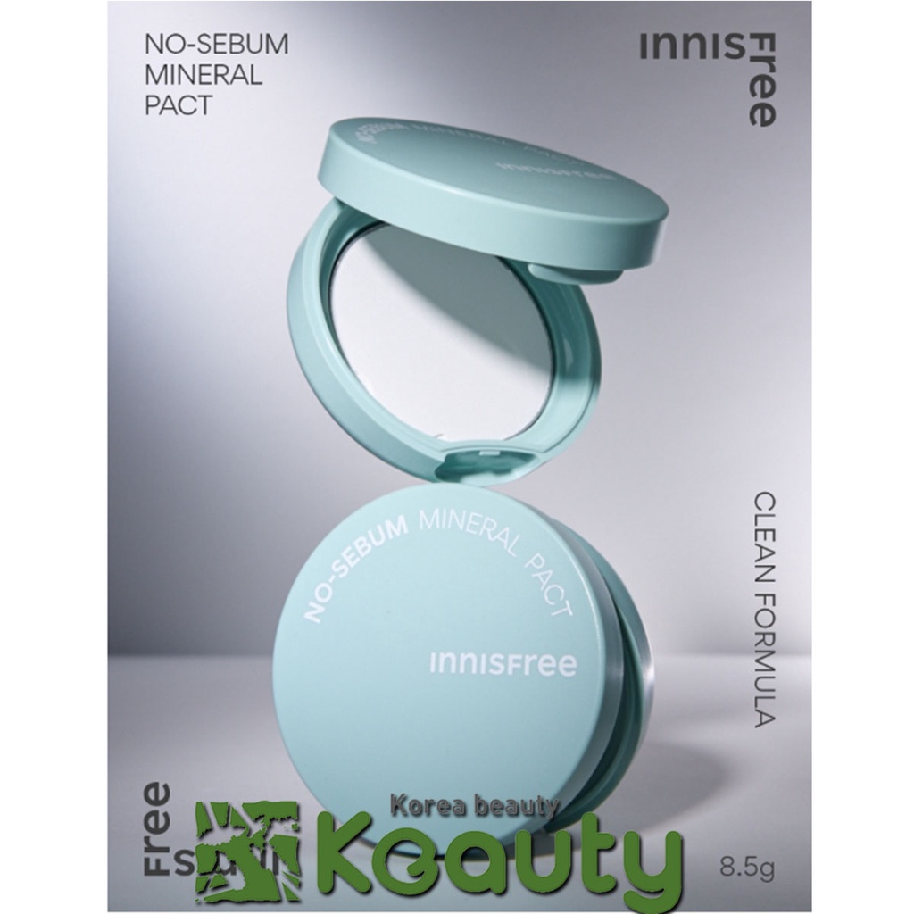 Innisfree No Sebum Mineral Pact Compressed Oil Base Powder 8.5g