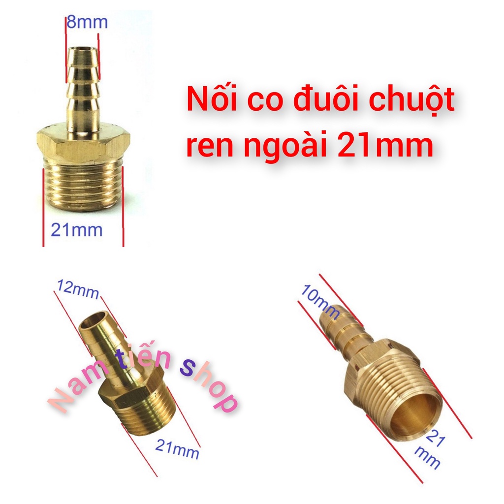 External thread mouse tail connector with 21 mouse outputs 6mm - 8mm ...