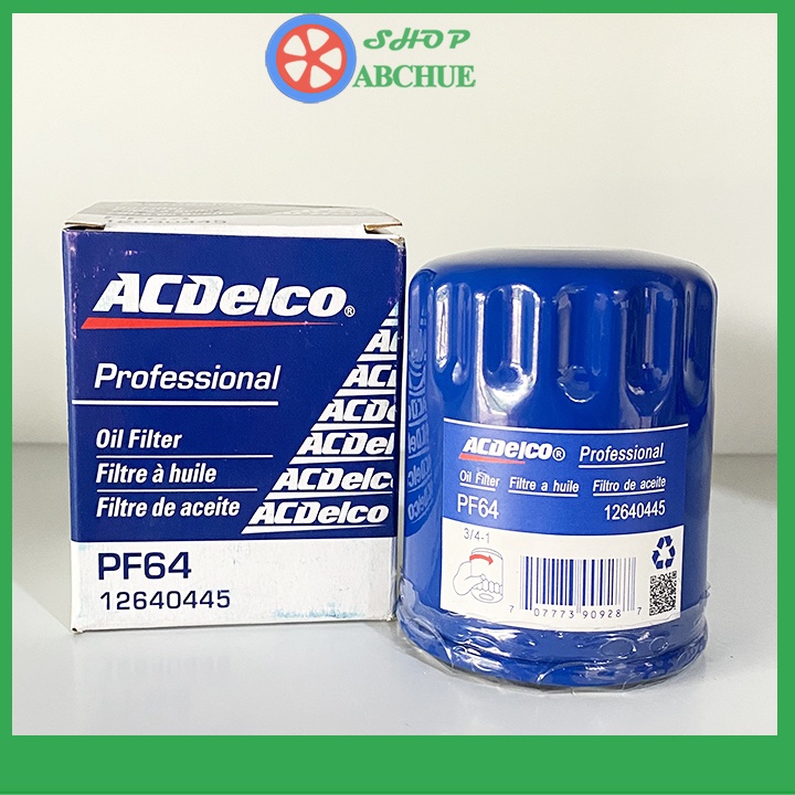 Oil Filter: Vinfast Fadiol, Chevrolet Spark 2018-2022 (Code: 12640445 ...