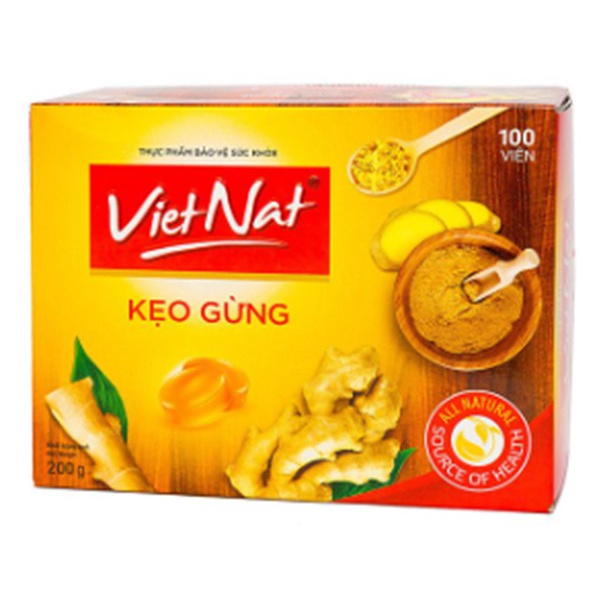 Vietnat Ginger Candy Reducing Vomiting Motion Sickness, For Pregnant
