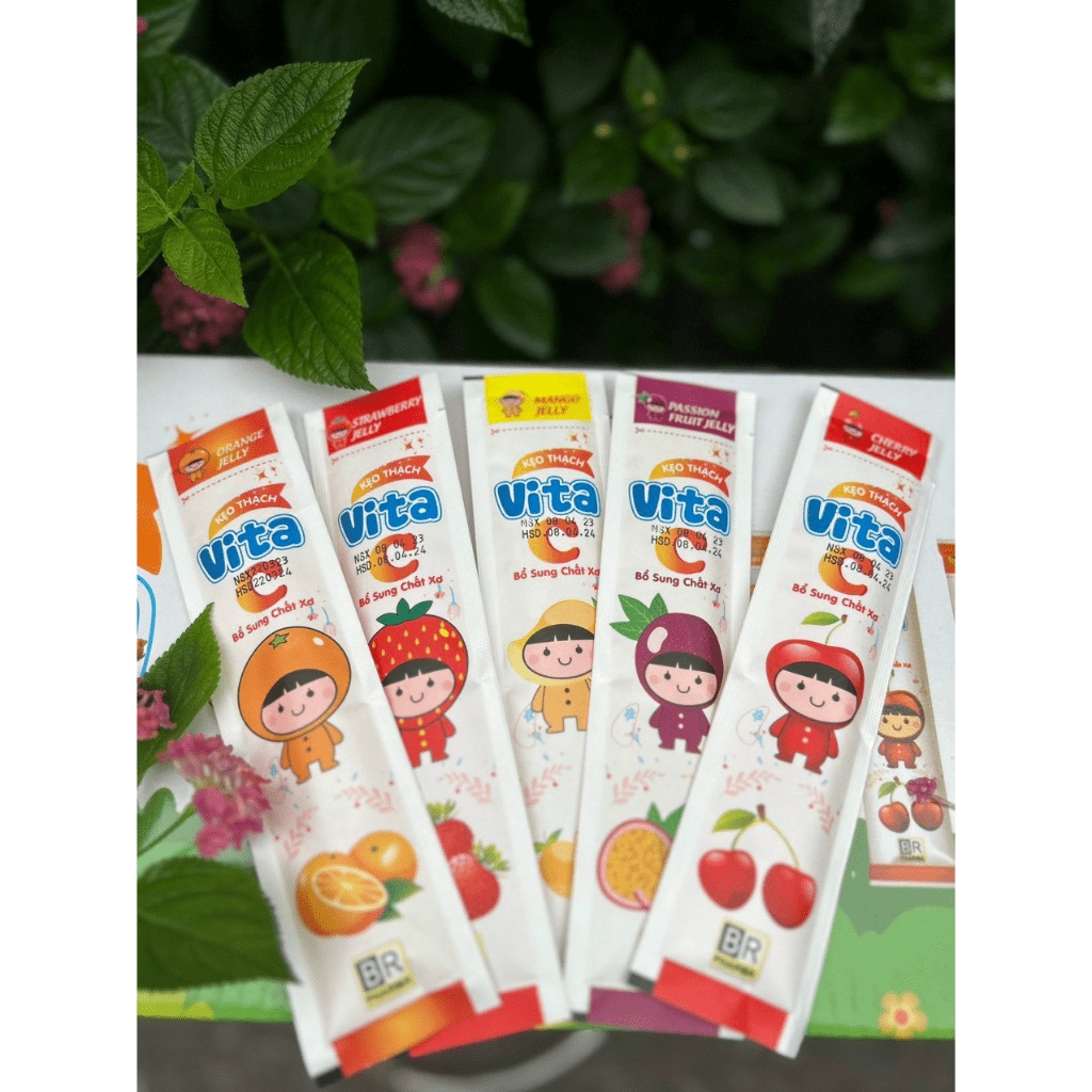 Vita C Jelly Candy Is Fortified With Fiber To Reduce Constipation