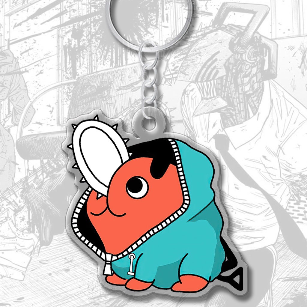 Produktbild von CHAINSAW MAN - Keychain PVC Pochita