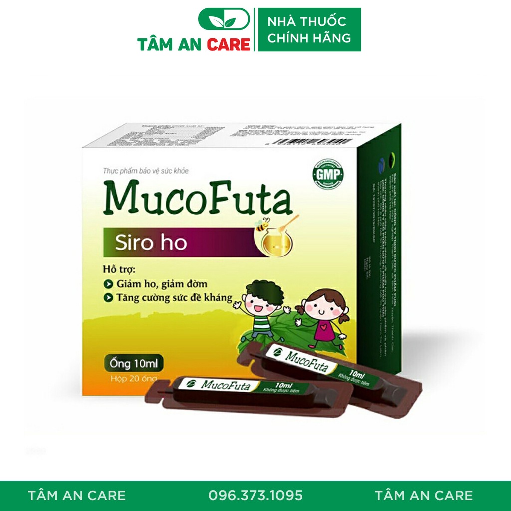 Mucofuta Herbal Cough Syrup Helps Reduce Dry Cough, Cough With Phlegm