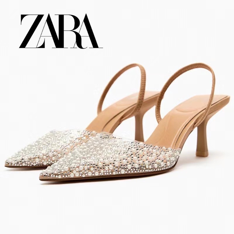 Pearl shoes hot sale zara