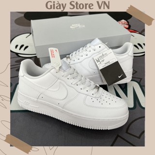 Nike White Sneakers AF1 Air Force 1 Fashionable And Beautiful