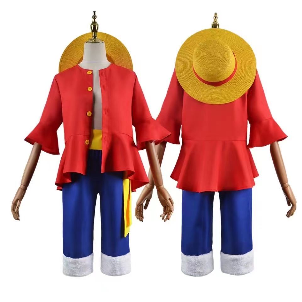 One Piece Luffy cos Clothing Two Years Later Second Generation Clothes ...
