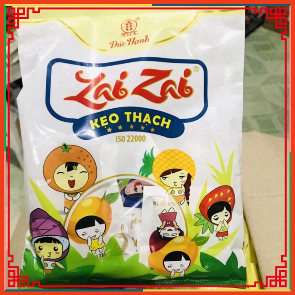 Zaizai Jelly With Almond Secretion Bag 350g Many Delicious Fruit ...