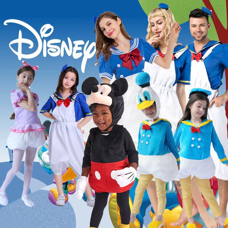 Male Female Mickey Mouse And Donald Duck Cos Disney Cartoon Character