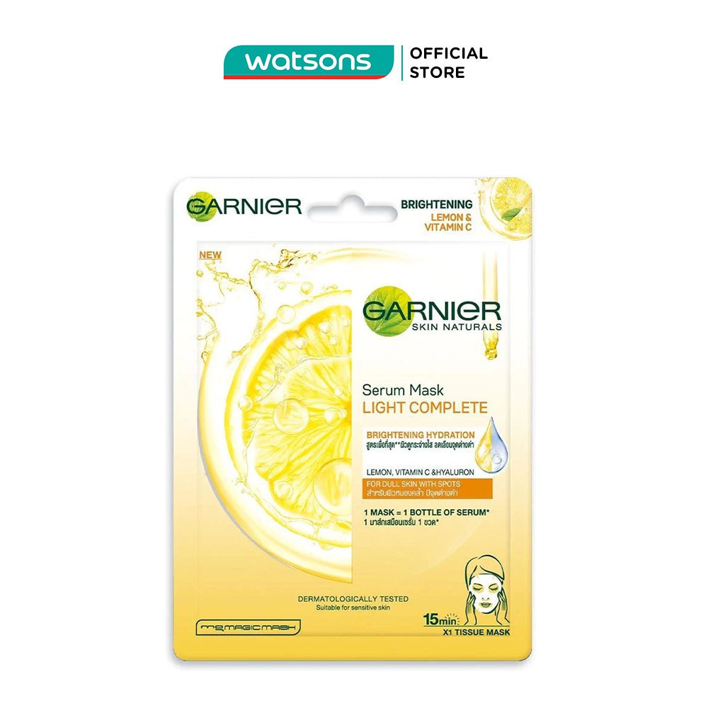 Garnier Serum Light Complete Brightening Hydration Yuzu & Vitamin C