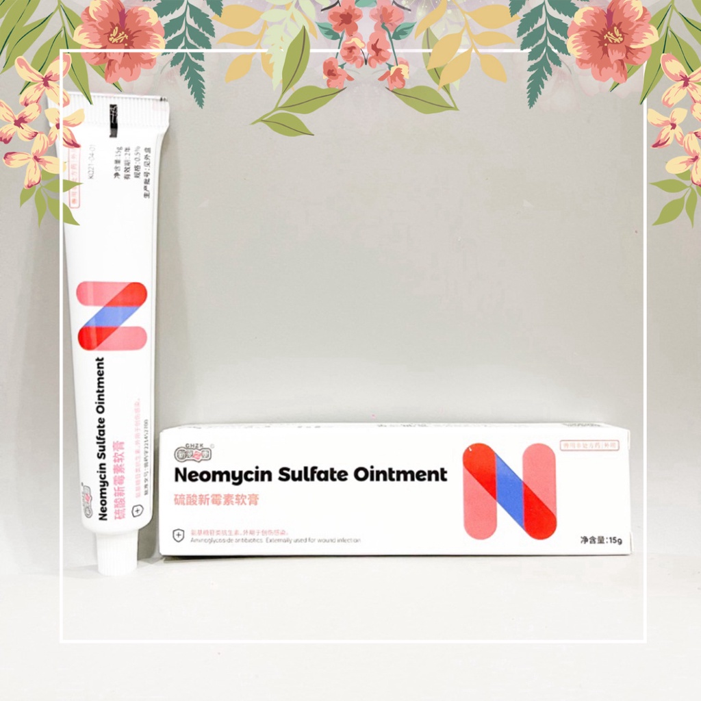 Neomycin Sulfate Ointment CHZK Tube Of Wound Infection Grease