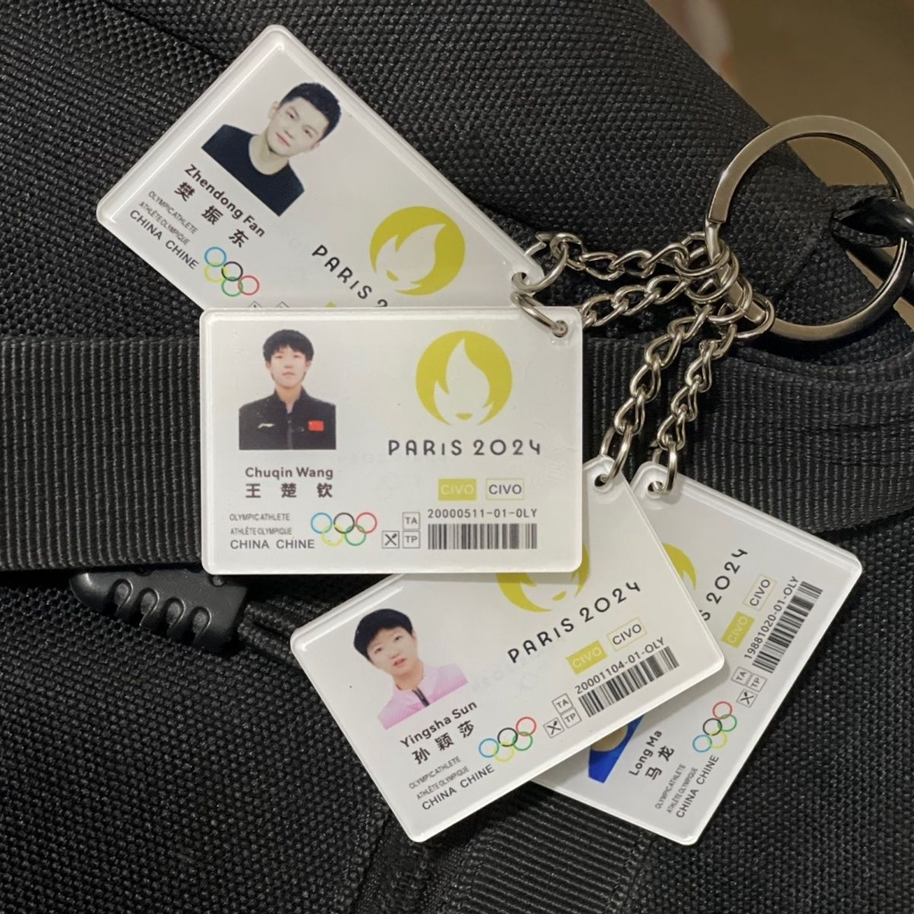 Guoping Tennis Peripheral Big Head Sasha Mini Competition Certificate