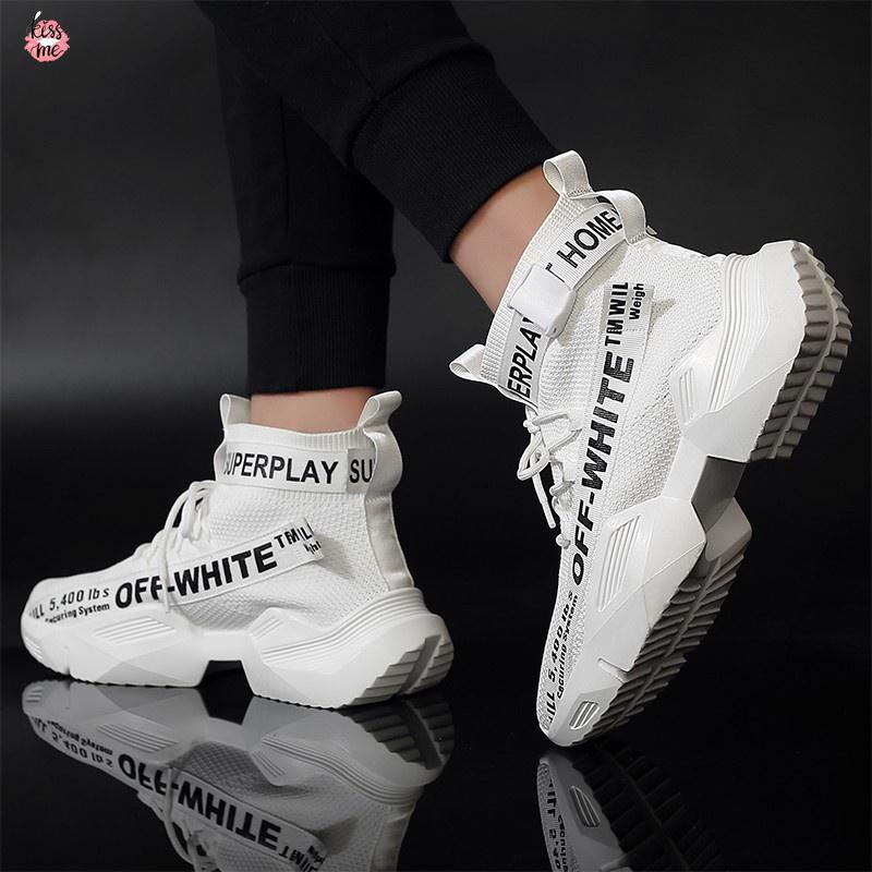 White hot sale off shoes