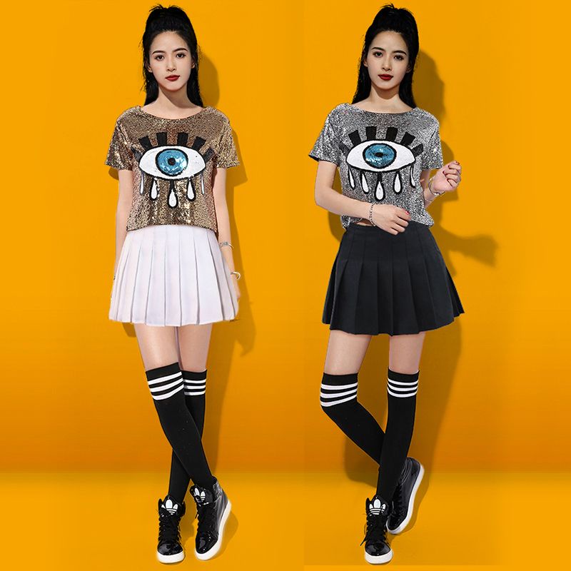Adult Dance Costume Female Performance Costume/Practice Costume/Korean Dance Girl Group Playing