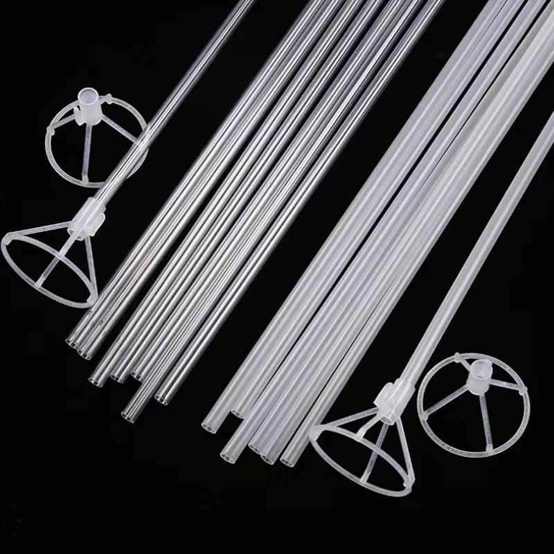 Straw Straw Balloon Straw Polo Ball Aluminum Film Ballon Handheld Stick ...