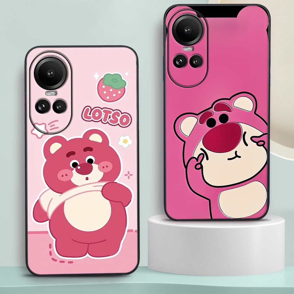 Reno 10 Case For OPPO Reno 10 Pro 5G Cover Lovely Cats Flower