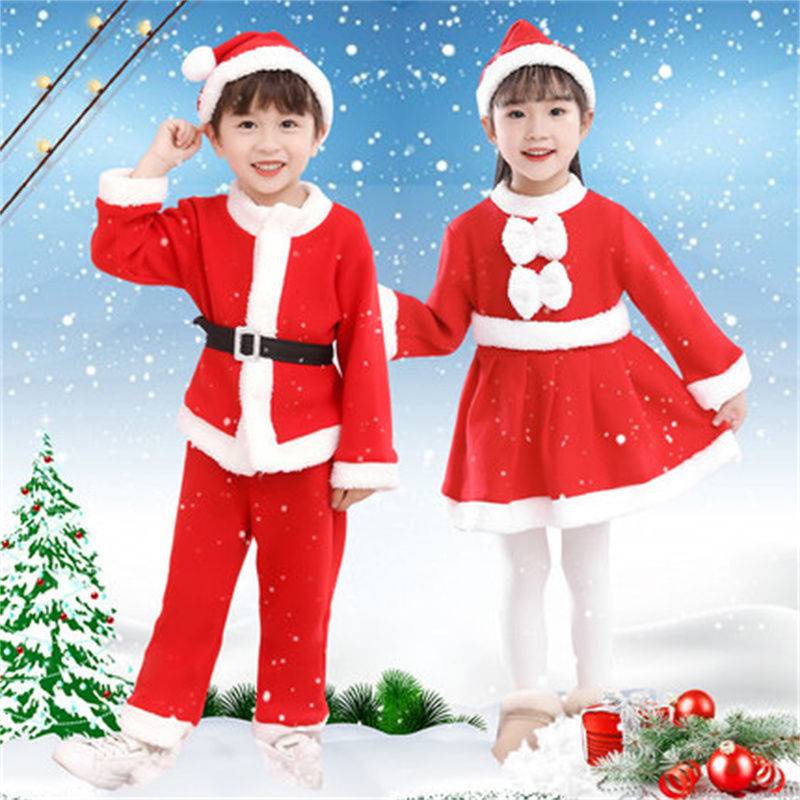 Childrens hot sale santa outfit