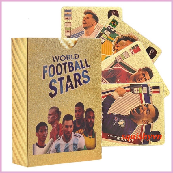 50 Card Football Player Card Collection | Shopee Singapore