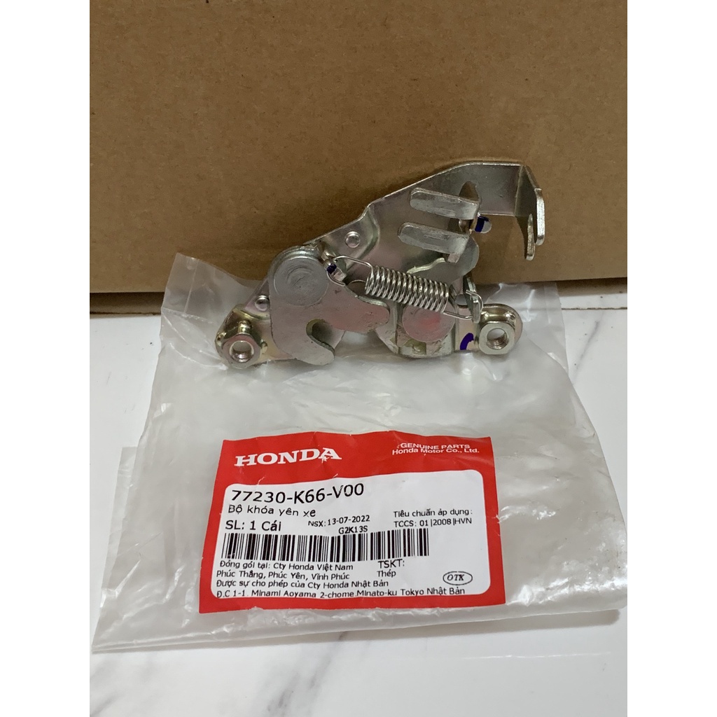Air Blade 125 saddle lock set (2015-2019) (77230-K66-V00) | Shopee ...