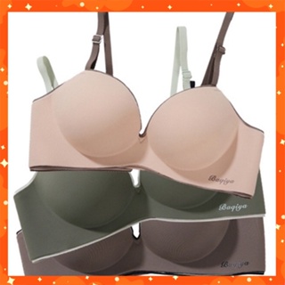 Sports Bras For Women High Support 2Pcs Solid Color Strapless Non Slip  Adjustment Rimless Dress Bra F Cup 
