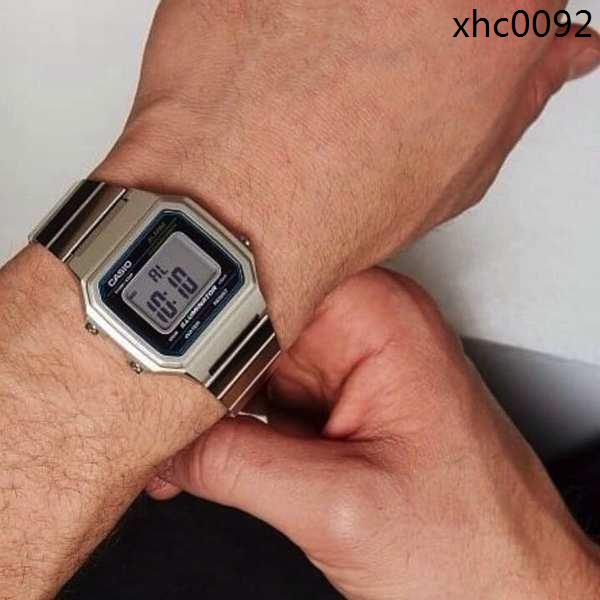 Casio on sale silver retro