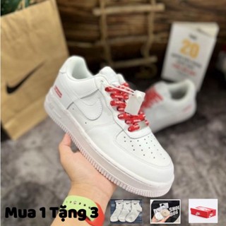 White hot sale supreme sneakers