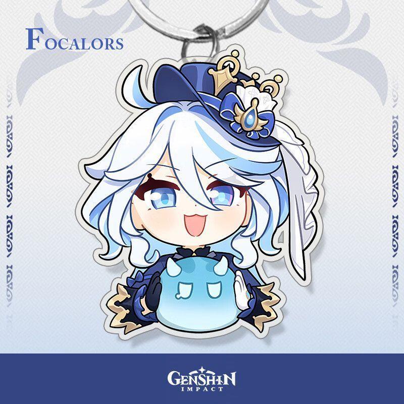 Keychain Genshin Impact Nahida Raiden Shogun HuTao zhongli Kaedehara ...