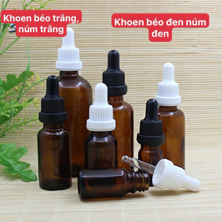Serum bottles (SET 10 SP) 5ml 10ml 15ml 20ml black fat rings, white fat ...