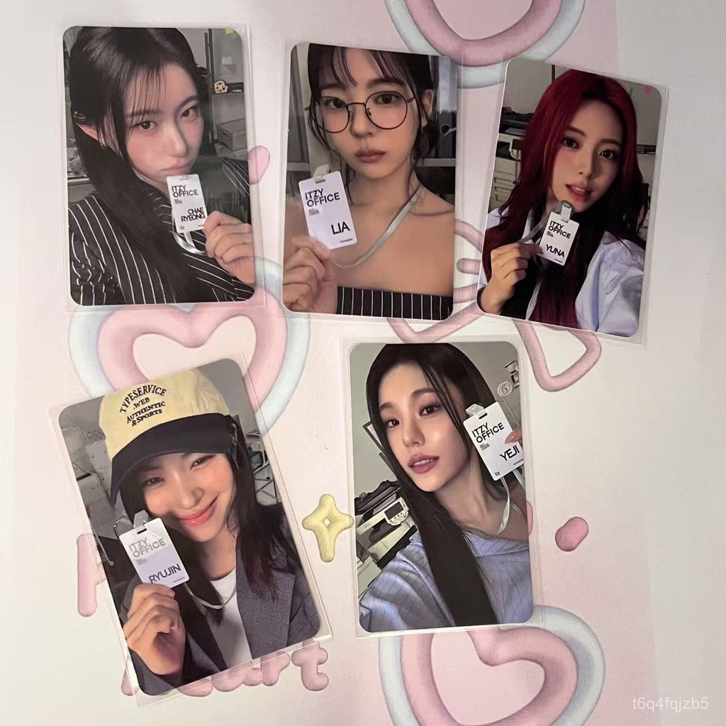 ITZY Small Card JYP Special Card Hoang Ly Chi Choi Ji Soo. lia Shen ...