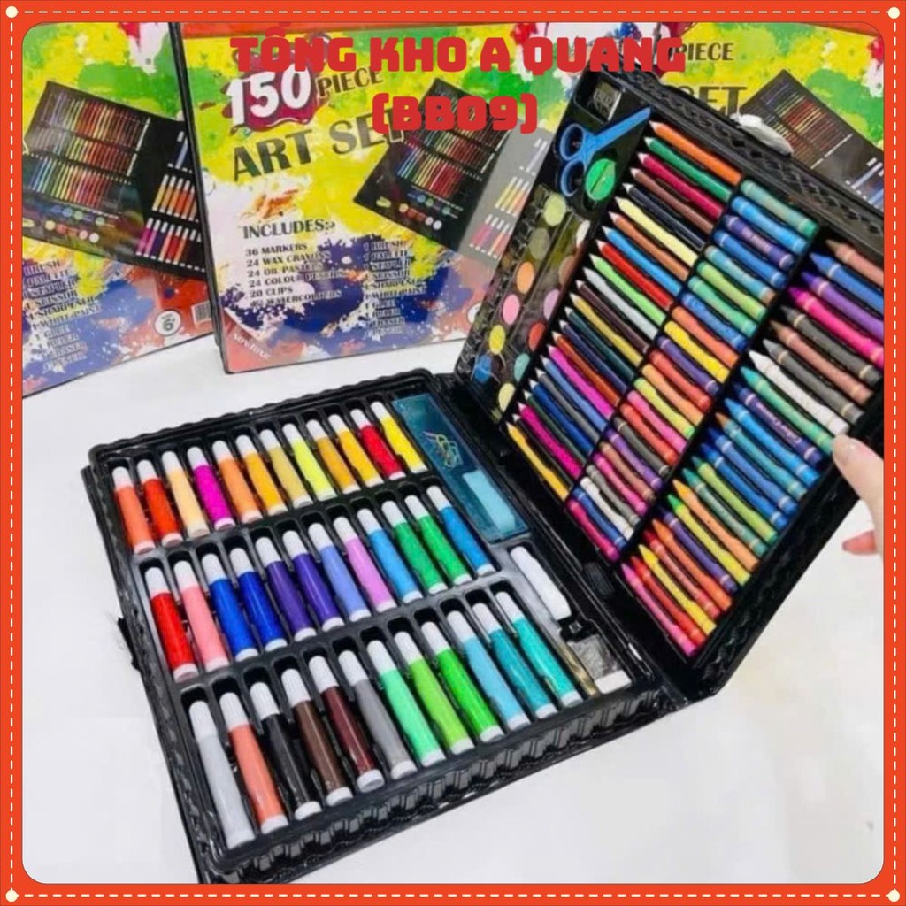 150-piece Color Box for Children to Practice Coloring, Full detailed ...