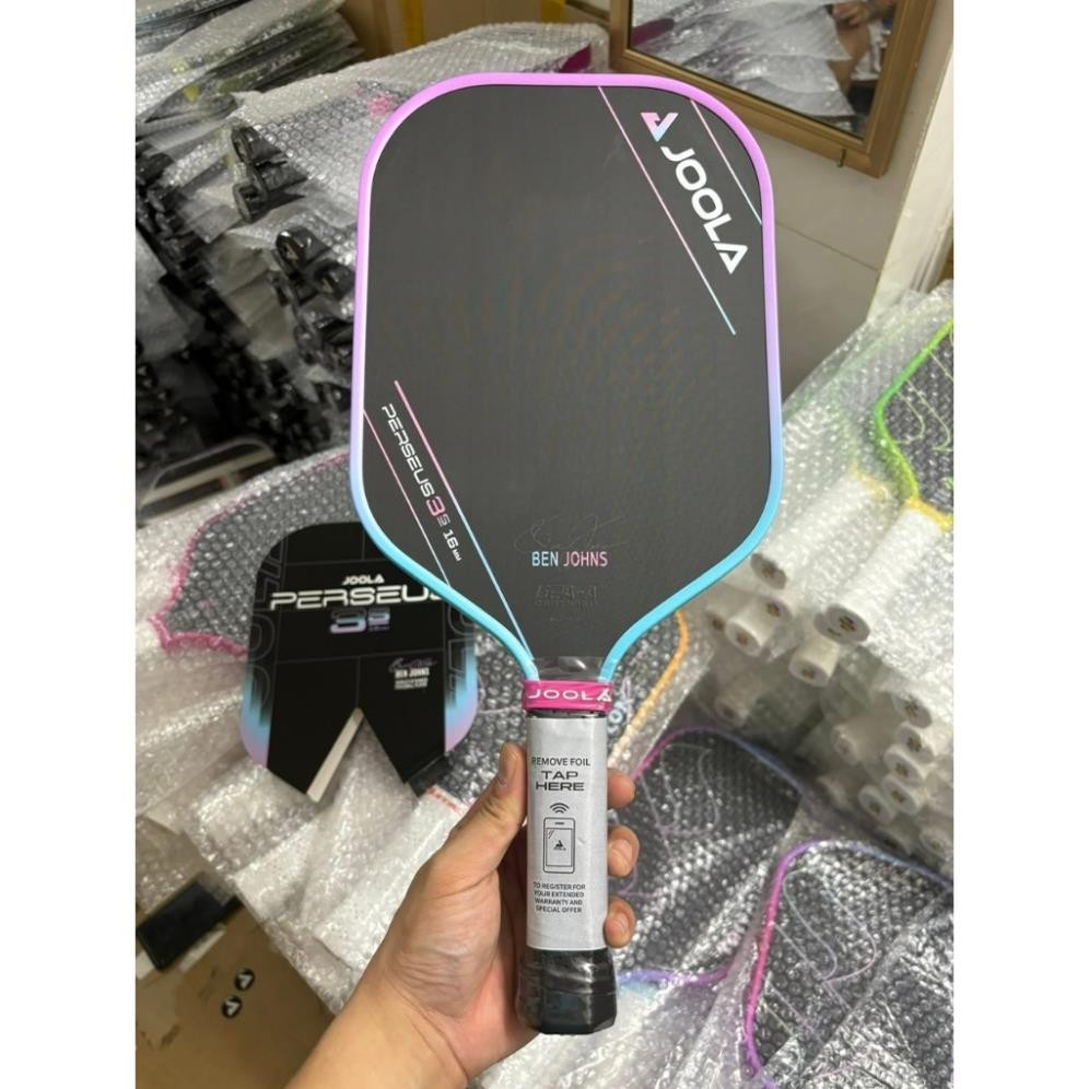 Ben Johns pastel color combination pickleball racket – premium ...